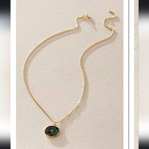 Joy Dravecky (Sold at Free People), Multi Color Shell Necklace, Gold - NEW!